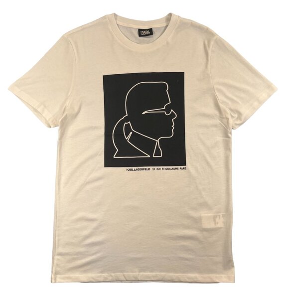 Karl Lagerfeld Graphic Print T-shirt-xl-2 - Picture 1 of 4
